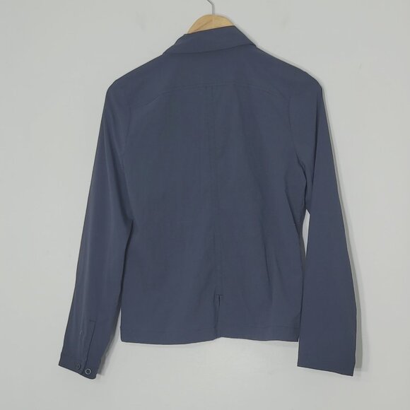 Royal Robbins Men's Black Nylon Blend Pocket Zip Up Casual Collar Jacket Size S - Picture 3 of 12